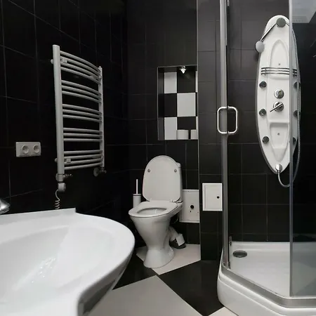 Black & White Apartments-studio *